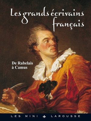 cover image of Les grands écrivains français